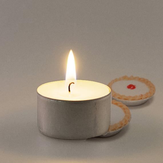 Bakewell Tart Scented Tealights